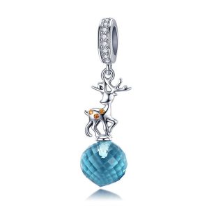 Prancing Reindeer Pendant