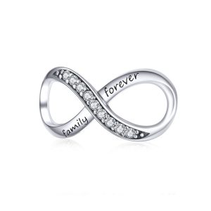 Forever Family Infinity Charm