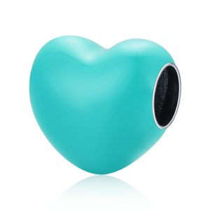 Colour Enamel Heart Charm