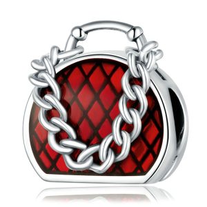 Designer Handbag Enamel Charm