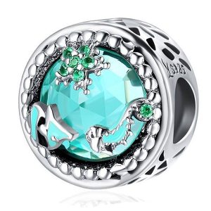 Ocean Mystery CZ Charm