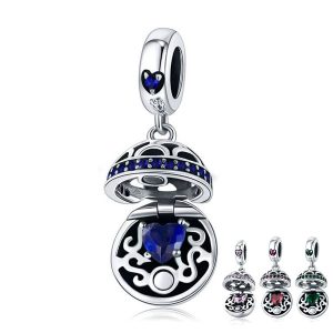Secret Love Pendant Charm | 4 Colours