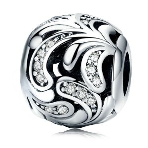Tender Blossom CZ Charm