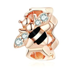 Rose Gold Happy Little Bee