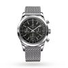 Breitling Transocean Mens Black 43mm watch - Imagem 11