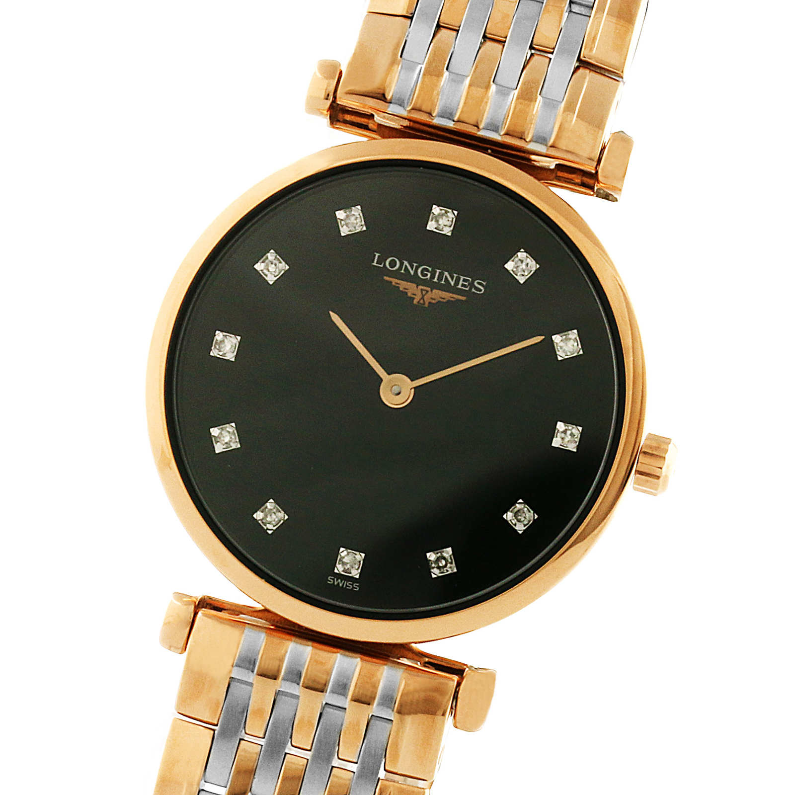 Longines La Grande Classique Ladies Black 24mm watch - Imagem 5
