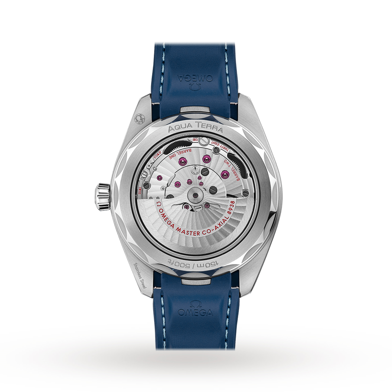Omega Aqua Terra 150M Omega Co‑Axial Master Chronometer GMT Worldtimer 43mm - Imagem 4