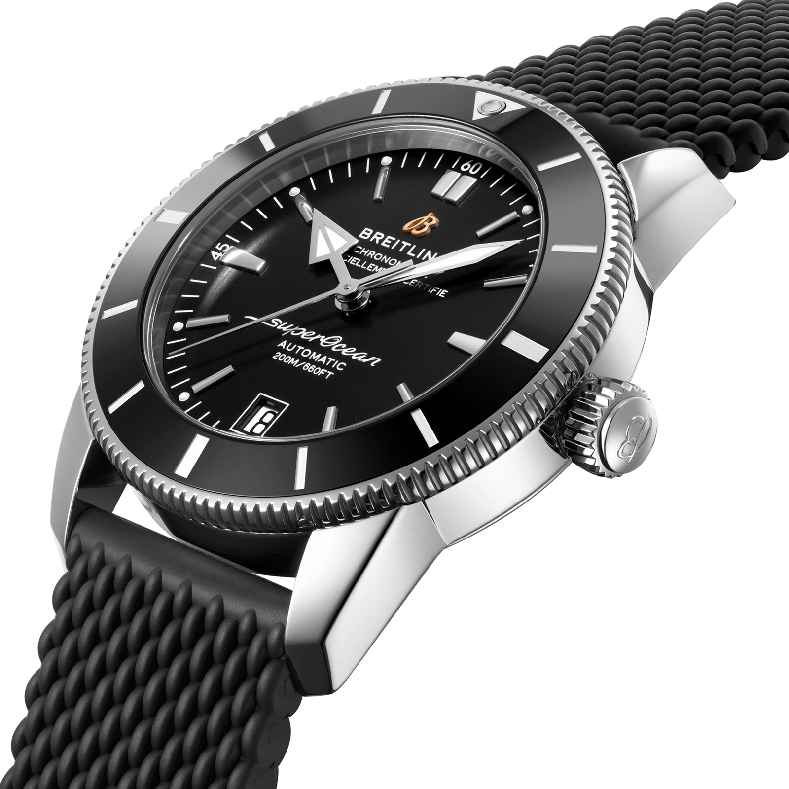 Breitling Superocean Heritage Mens Black 42mm watch - Imagem 3