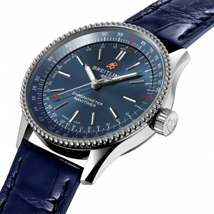Breitling Navitimer Ladies Blue 35mm watch - Imagem 4