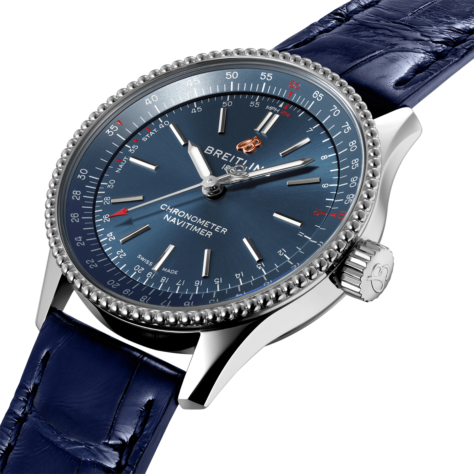 Breitling Navitimer Ladies Blue 35mm watch - Imagem 3