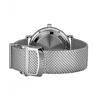 IWC Portofino Mens Black 40mm watch - Imagem 8