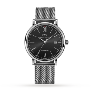 IWC Portofino Mens Black 40mm watch