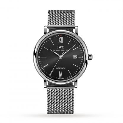 IWC Portofino Mens Black 40mm watch - Imagem 2