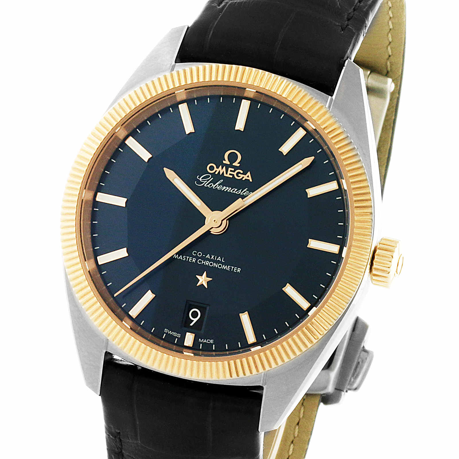 Omega Globemaster Mens Blue 39mm watch - Imagem 5