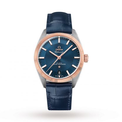 Omega Globemaster Mens Blue 39mm watch - Imagem 2