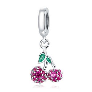 Fresh Cherries Pendant Charm
