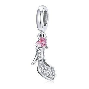 Glass Slipper Pendant Charm