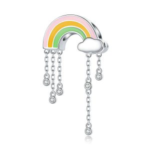 Rainbow Smiles Pendant Charm