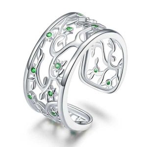 Tree of Life Adjustable Ring