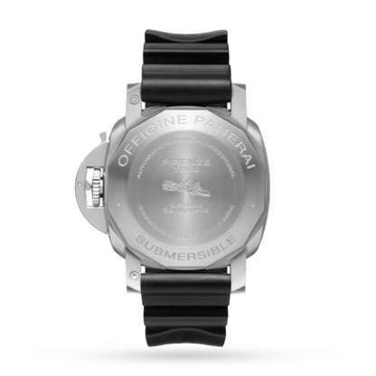 Panerai Submersible Mens Black 42mm watch - Imagem 4
