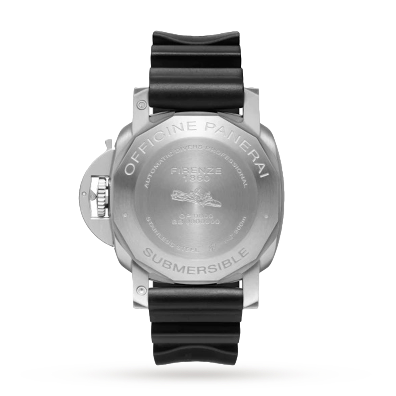 Panerai Submersible Mens Black 42mm watch - Imagem 3