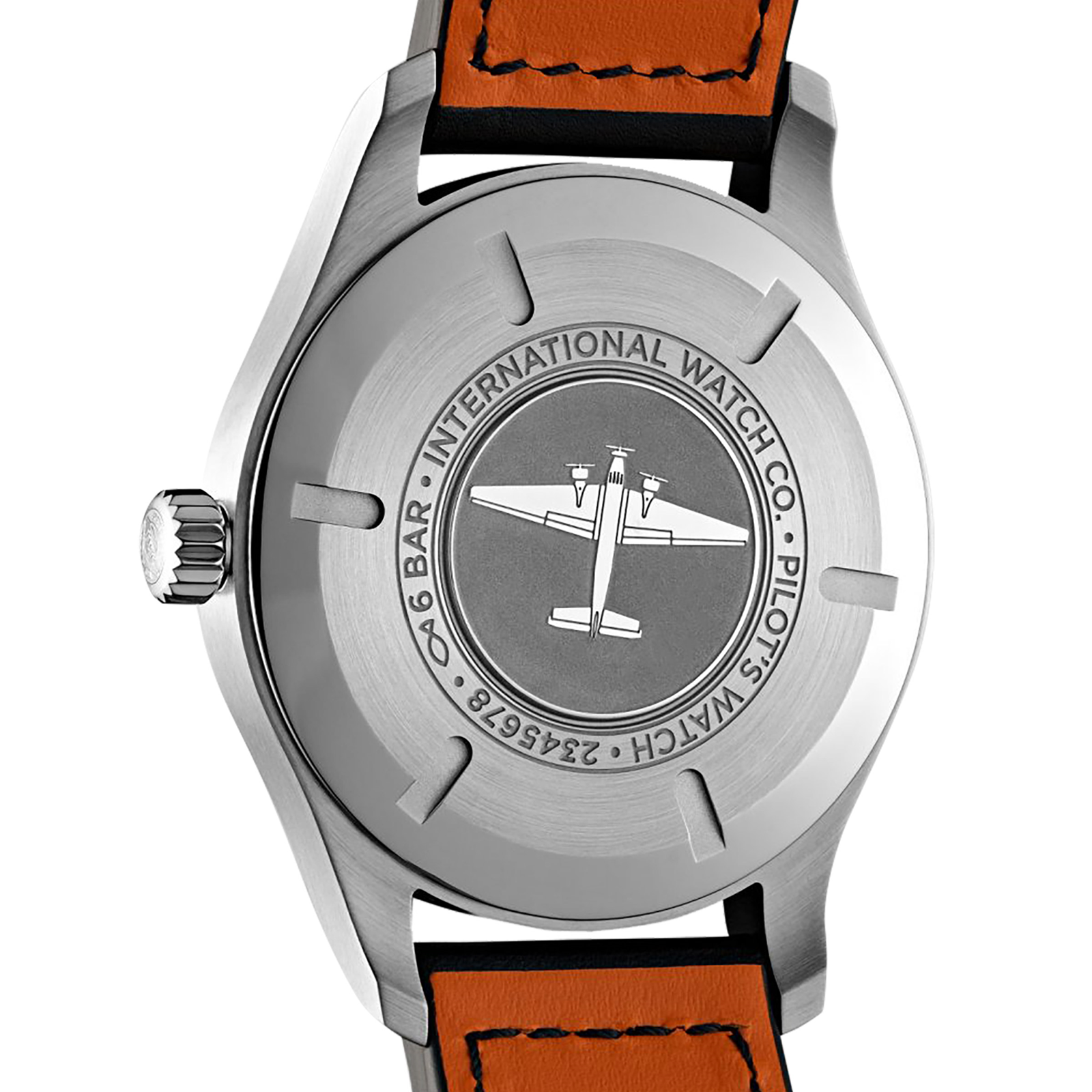 IWC Pilot Mens White 40mm watch - Imagem 3