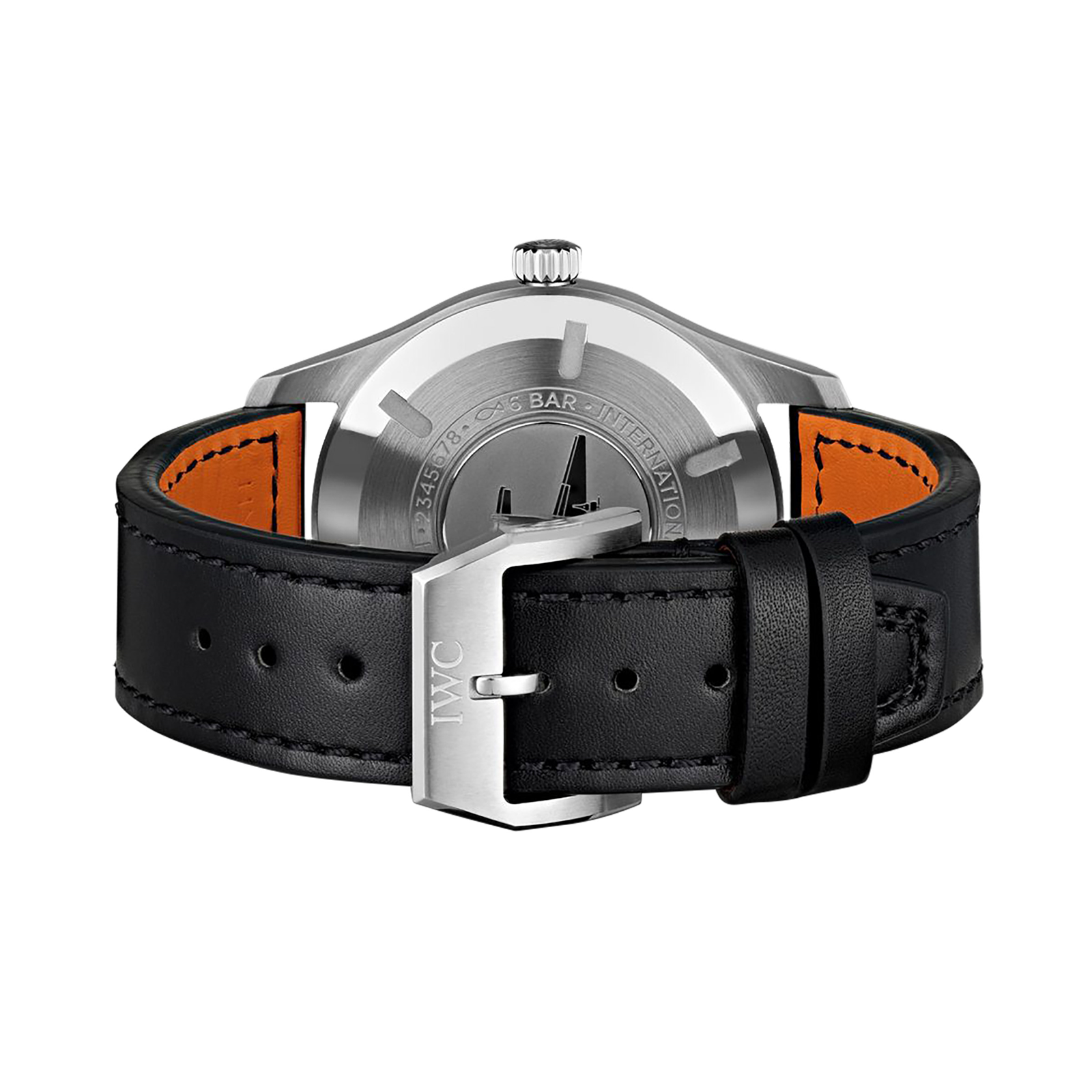 IWC Pilot Mens White 40mm watch - Imagem 7