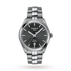 Tissot PR100 Mens Black 38mm watch