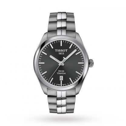 Tissot PR100 Mens Black 38mm watch - Imagem 2
