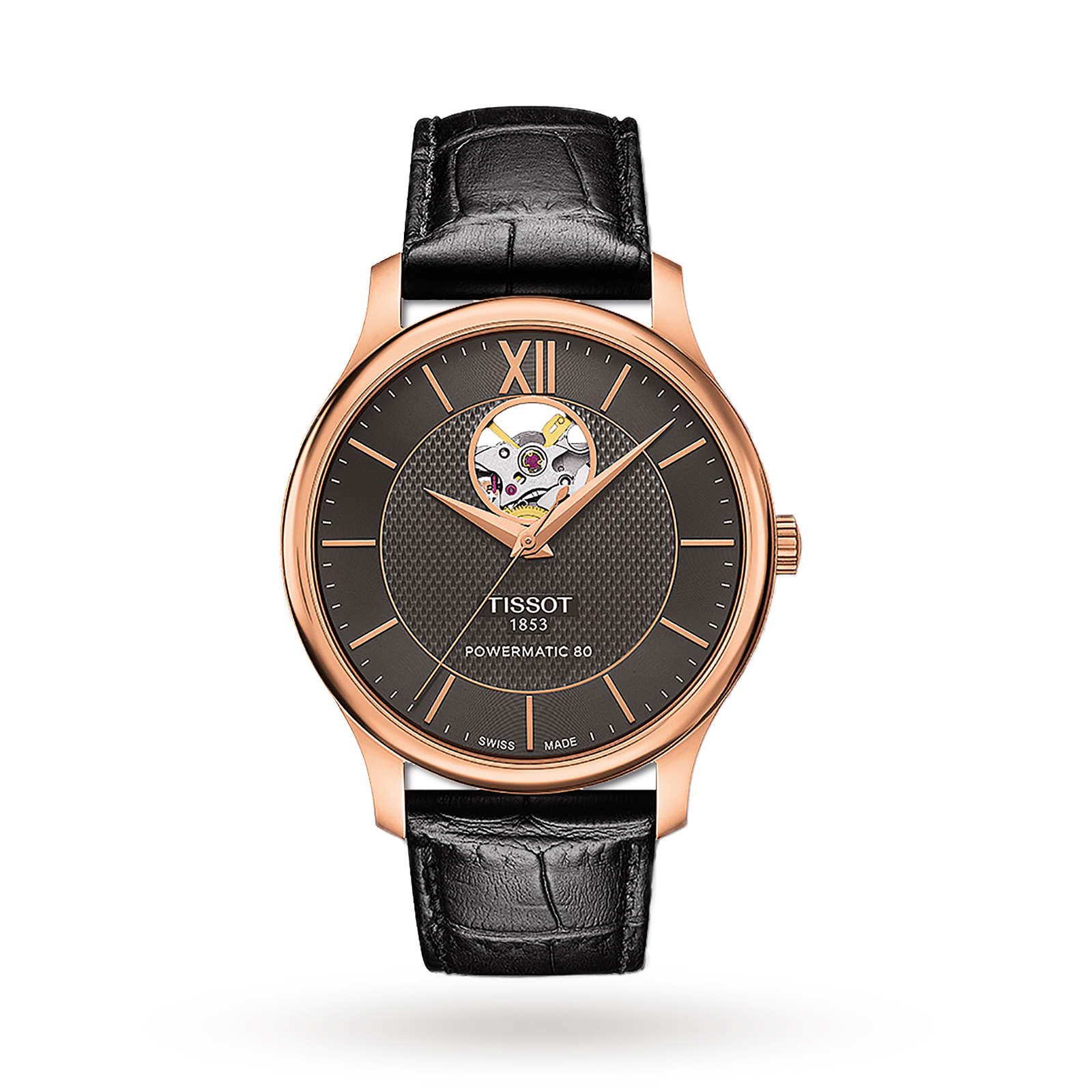 Tissot Tradition Mens Black 40mm watch