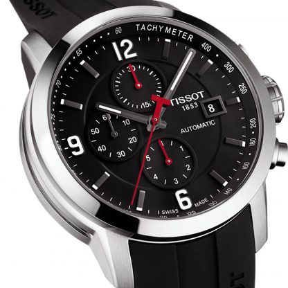 Tissot T-Sport Mens Black 43mm watch - Imagem 4