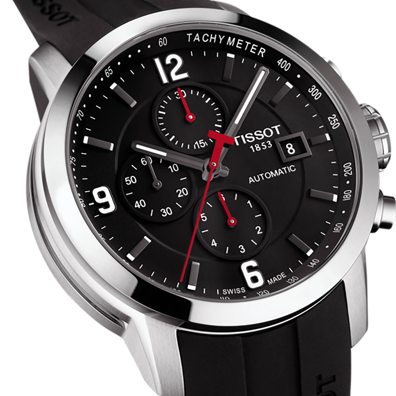 Tissot T-Sport Mens Black 43mm watch - Imagem 3