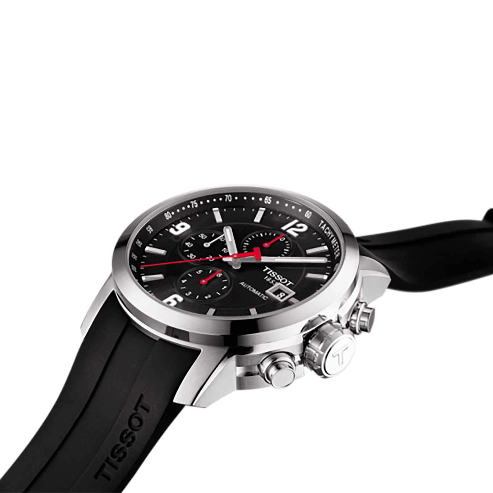 Tissot T-Sport Mens Black 43mm watch - Imagem 5