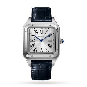 Cartier Dumont Mens Silver 34mm watch