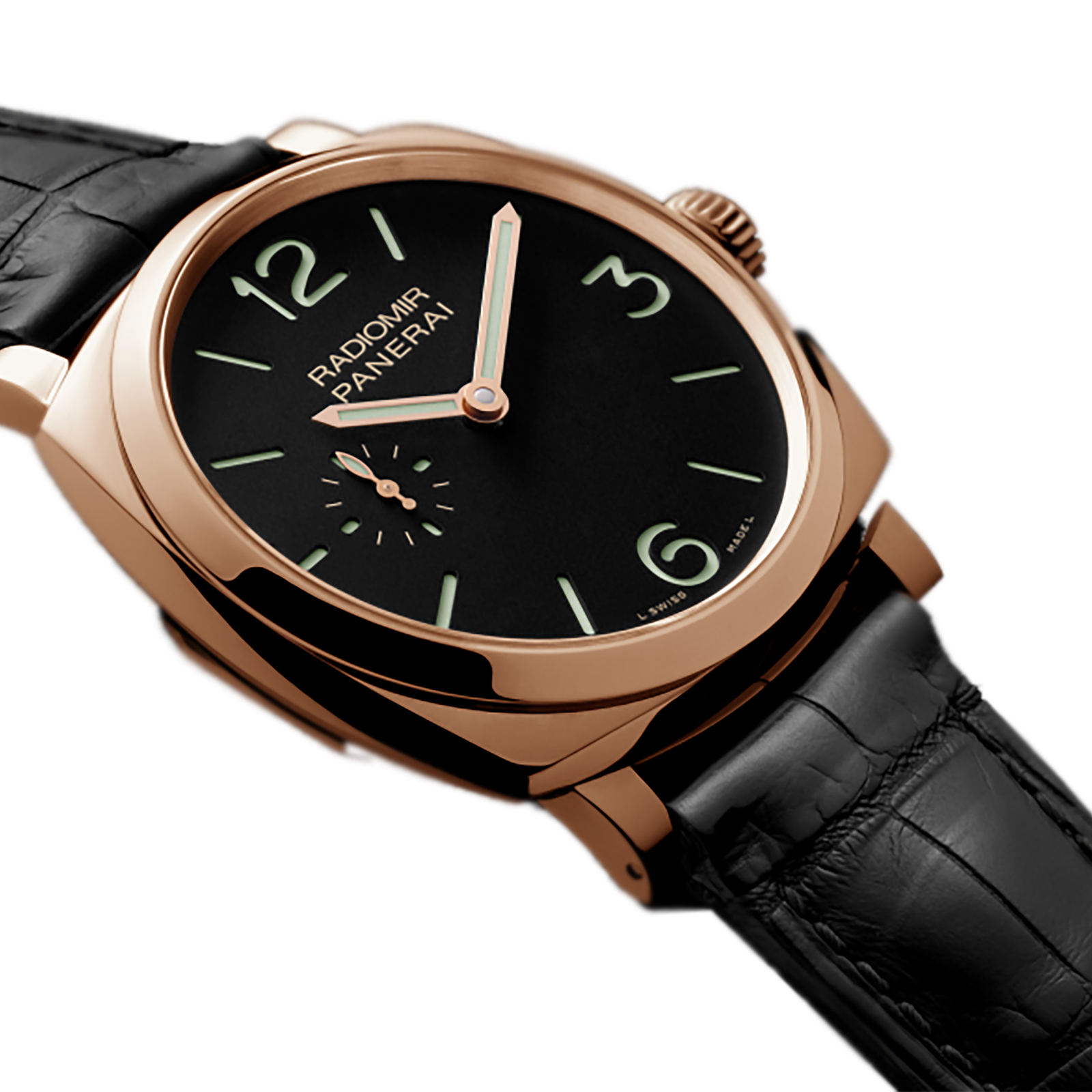 Panerai Radiomir Mens Black 42mm watch - Imagem 3