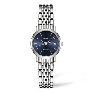 Longines Elegant Ladies Blue 25.5mm watch