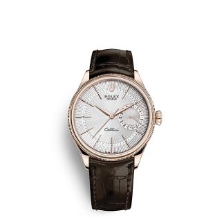 Rolex Cellini Date 39 mm 18 ct Everose gold polished finish M50515-0008 - Imagem 11