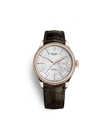 Rolex Cellini Date 39 mm 18 ct Everose gold polished finish M50515-0008 - Imagem 6