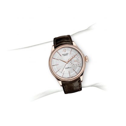 Rolex Cellini Date 39 mm 18 ct Everose gold polished finish M50515-0008 - Imagem 8