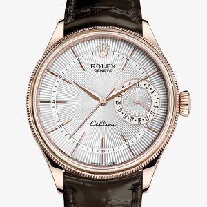 Rolex Cellini Date 39 mm 18 ct Everose gold polished finish M50515-0008