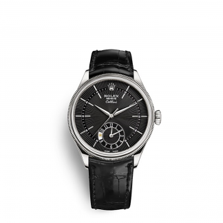 Rolex Cellini Dual Time 39 mm 18 ct white gold polished finish M50529-0007 - Imagem 13