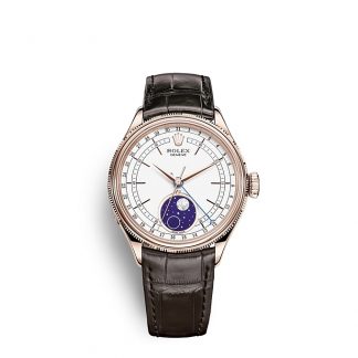 Rolex Cellini Moonphase 39 mm 18 ct Everose gold polished finish M50535-0002 - Imagem 11