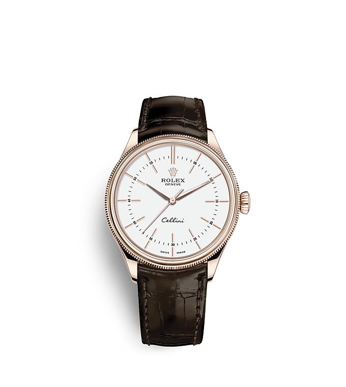 Rolex Cellini Time 39 mm 18 ct Everose gold polished finish M50505-0020 - Imagem 5