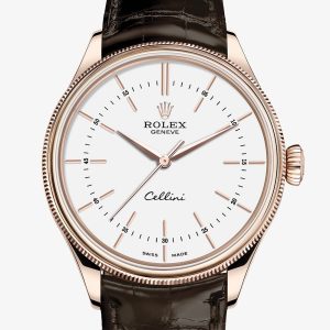 Rolex Cellini Time 39 mm 18 ct Everose gold polished finish M50505-0020