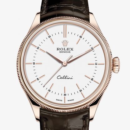 Rolex Cellini Time 39 mm 18 ct Everose gold polished finish M50505-0020 - Imagem 2