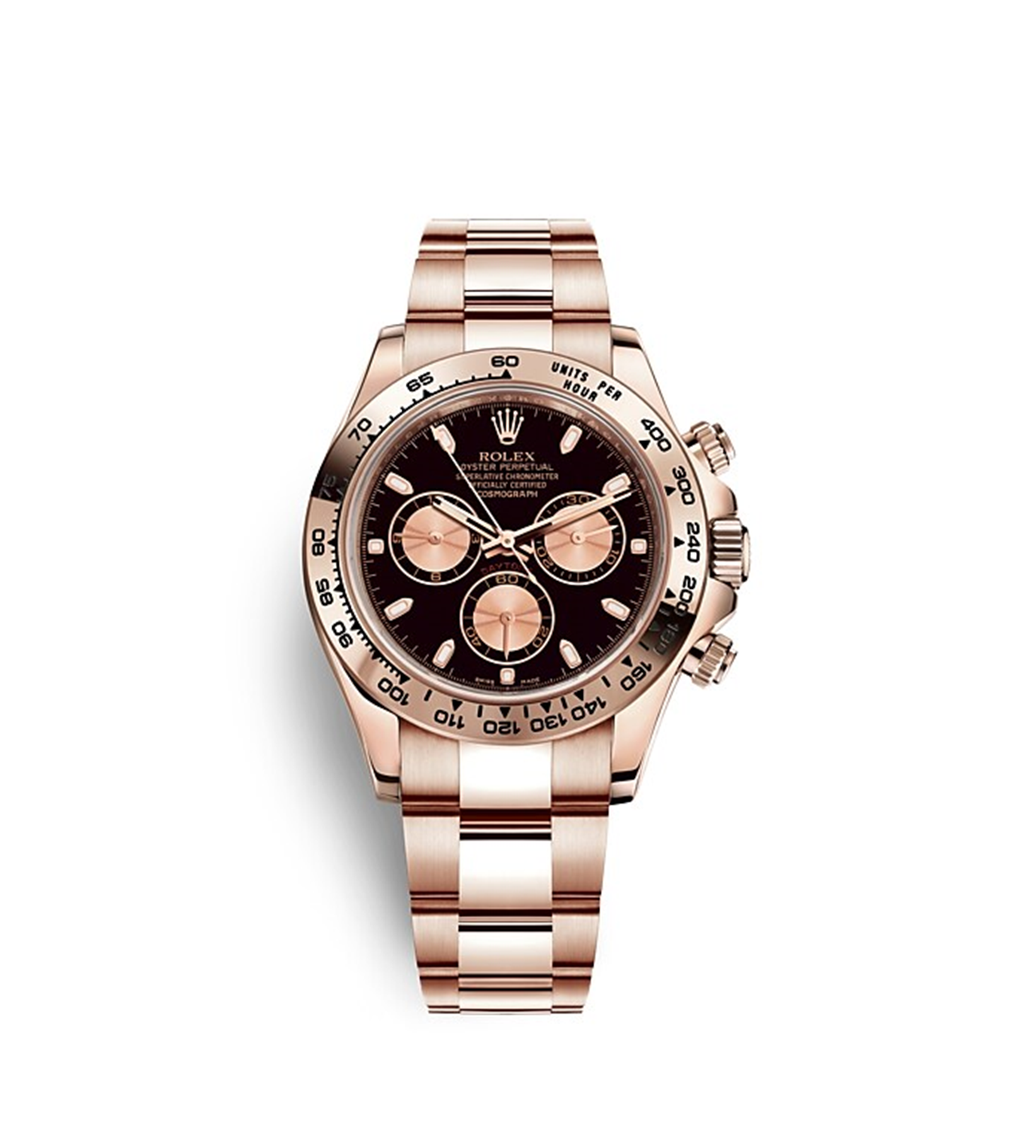 Rolex Cosmograph Daytona Oyster 40 mm Everose gold M116505-0008 - Imagem 7