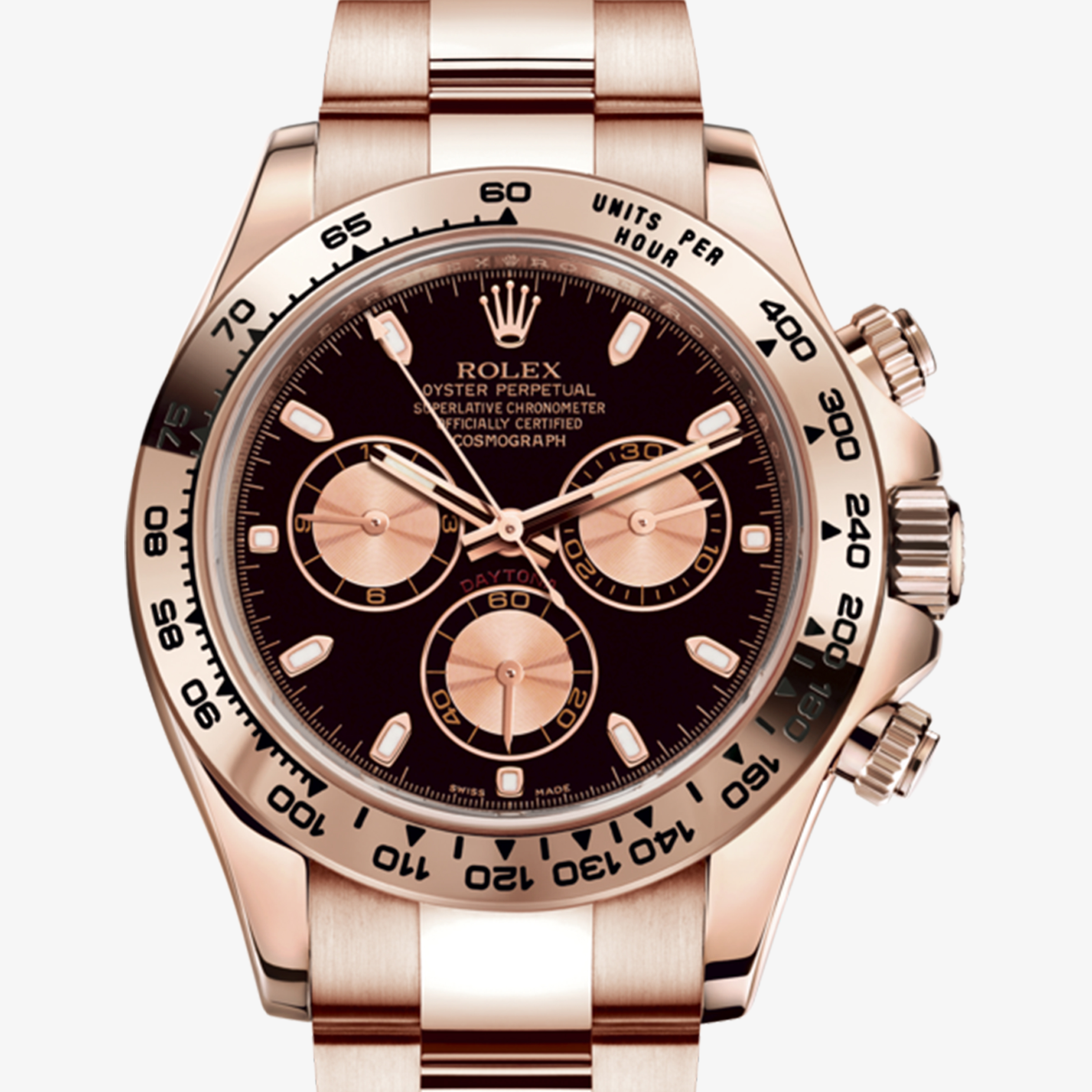 Rolex Cosmograph Daytona Oyster 40 mm Everose gold M116505-0008