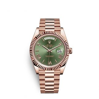 Rolex Day-Date 40 Oyster 40 mm Everose gold M228235-0025 - Imagem 11