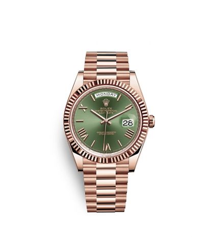 Rolex Day-Date 40 Oyster 40 mm Everose gold M228235-0025 - Imagem 6