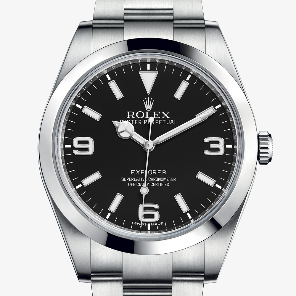 Rolex Explorer Oyster 39 mm Oystersteel M214270-0003